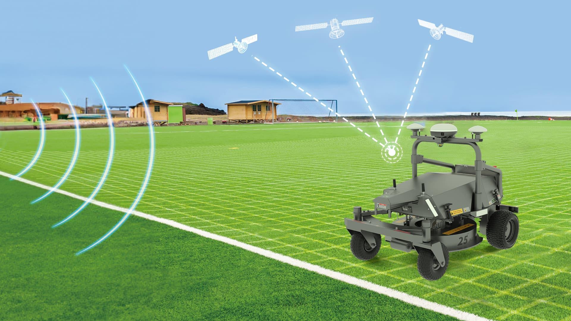 FJD RM21 Autonomous Grass Mower - Commercial Robot Lawn Mower - Image 7
