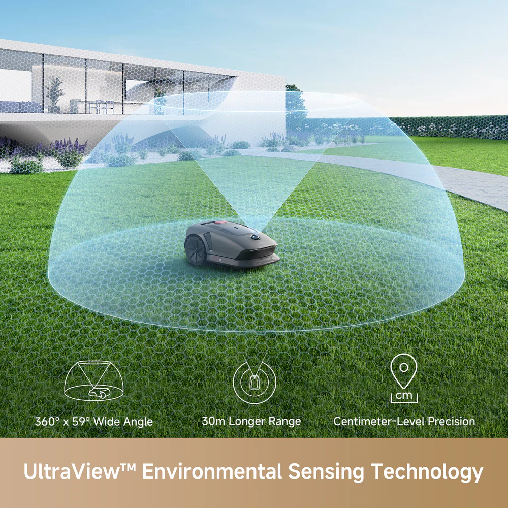 Mova 1000 Robot Lawn Mower - Lidar vision mower - Image 4