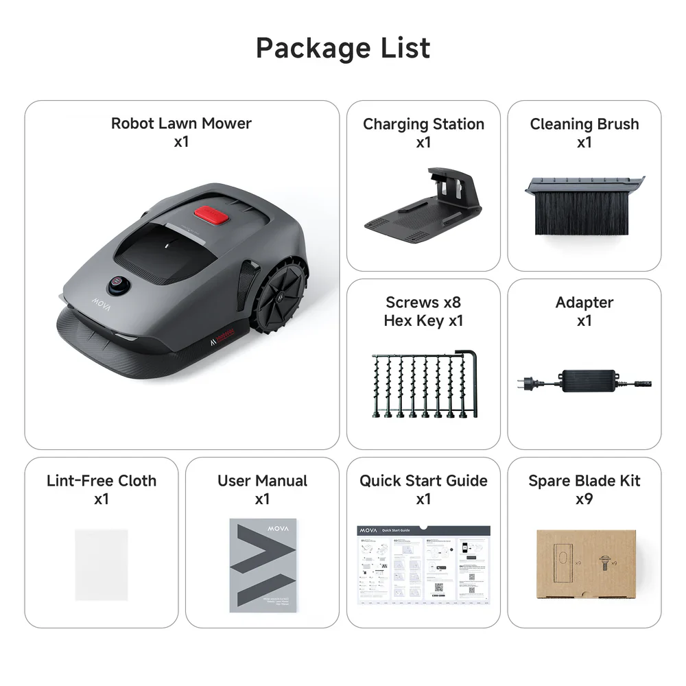 Mova 1000 Robot Lawn Mower - Lidar vision mower - Image 7